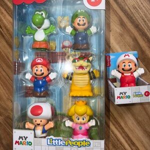 Fisher Price Little People My Mario Character x7